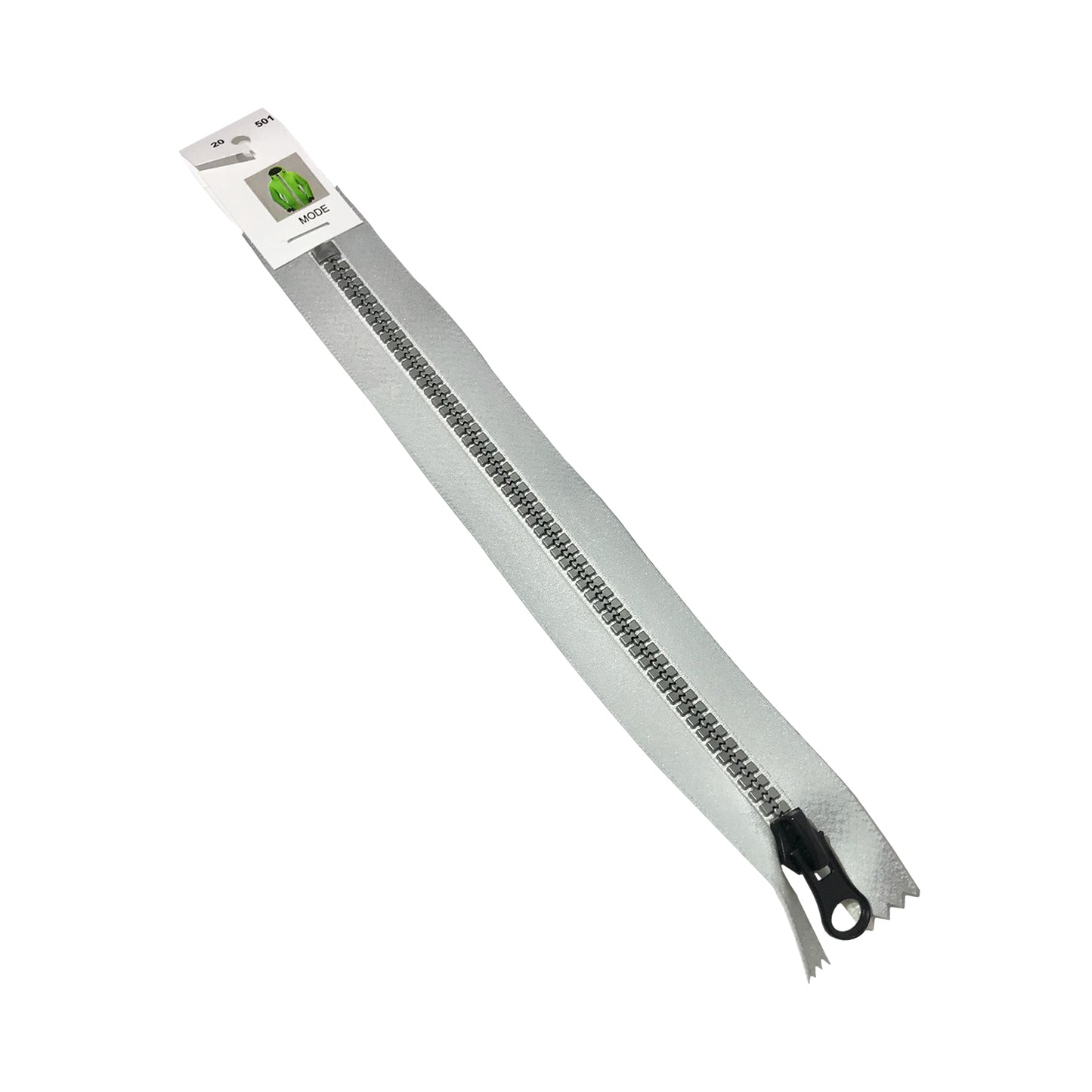 Kraftig dragkedja i reflexmaterial (DR-11)