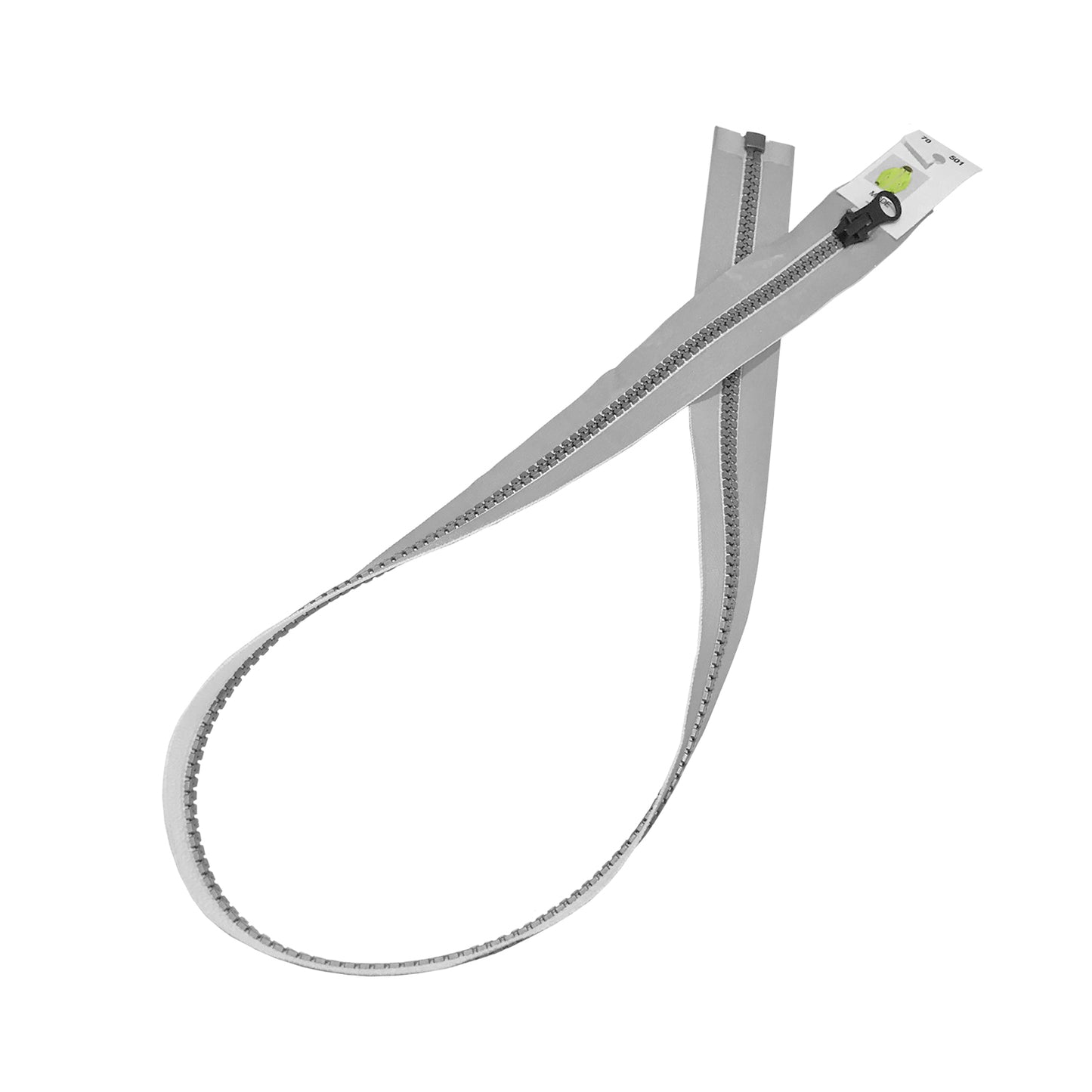 Kraftig dragkedja i reflexmaterial (DR-11)