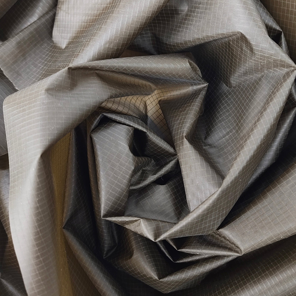 Stuvbit – Ripstop 15D nylon vattentät, Brun, 350 cm