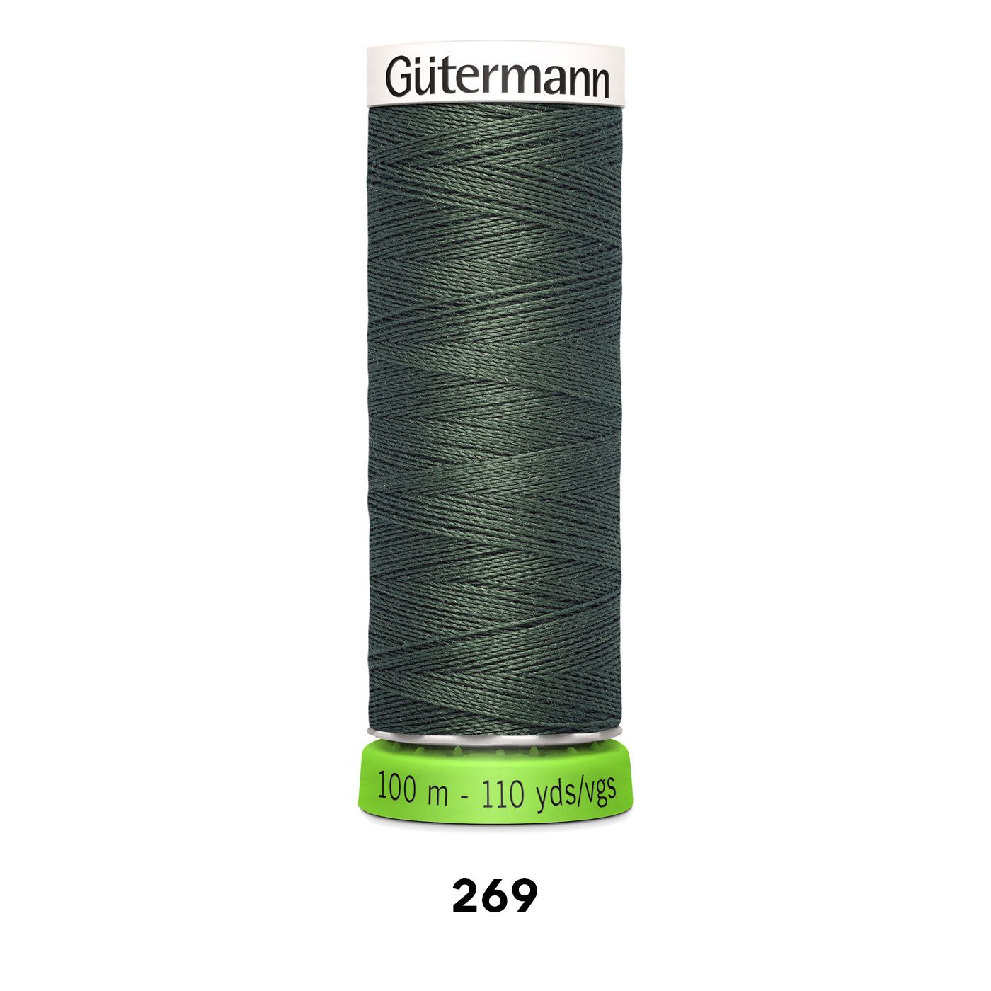 Sytråd, återvunnen polyester, Gütermann rPET (GTr)