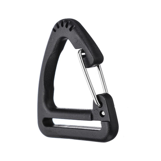 D-ring i plast med karbinhake, 25 mm (CB-51)