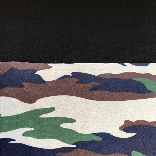 Neoprentyg, 2 mm Camouflage/Svart (NE-02)