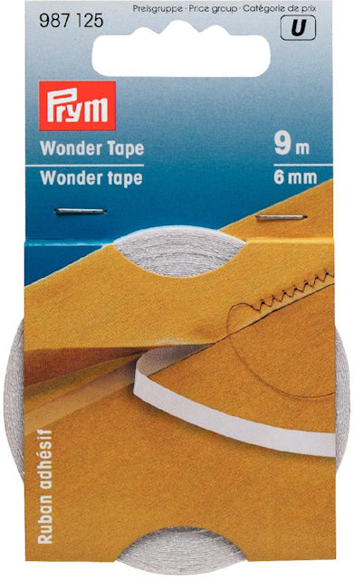 Textiltejp för sömnad, 6 mm